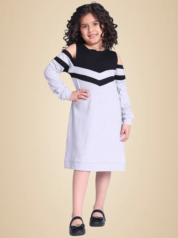 Skyblue_Cotton_Block_Print_Dress_For_Kids