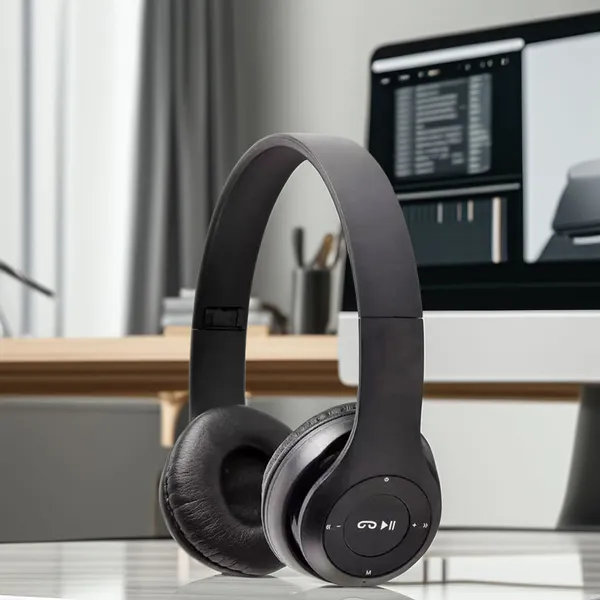 P47_Wireless_Bluetooth_Over-Ear_Headphones_With_Soft_Memory_Protein_Earmuffs_And_Adjustable_Headband