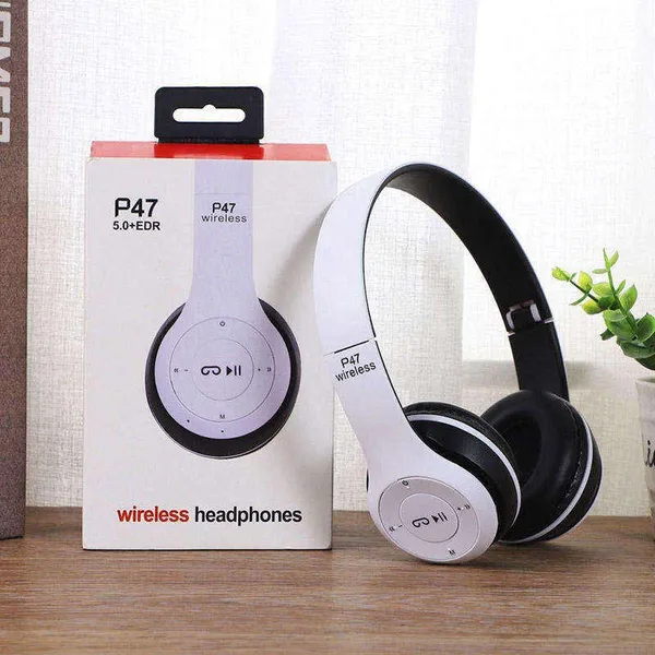 P47_5.0+Edr_Wireless_Bluetooth_Headphones_With_Fm_Radio_And_Tf_Card_Support