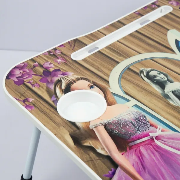 Brown_Foldable_Portable_Lap_Desk_With_Cup_Holder_-_Floral_Design_60_×_40_Cm