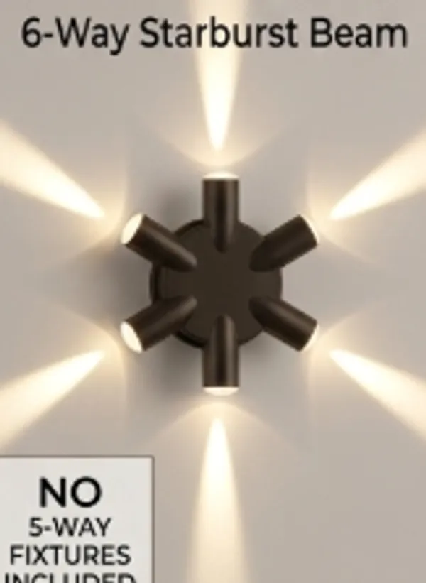 6_Way_Starburst_Beam_Wall_Light_Modern_Decorative_Fixture