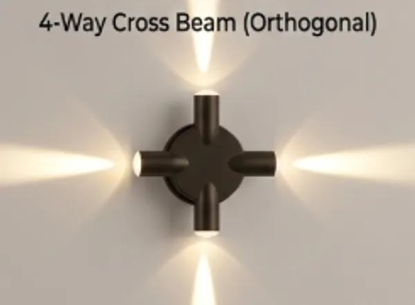 4_Way_Cross_Beam_Orthogonal_Wall_Light_Modern_Decorative_Led_Wall_Sconce