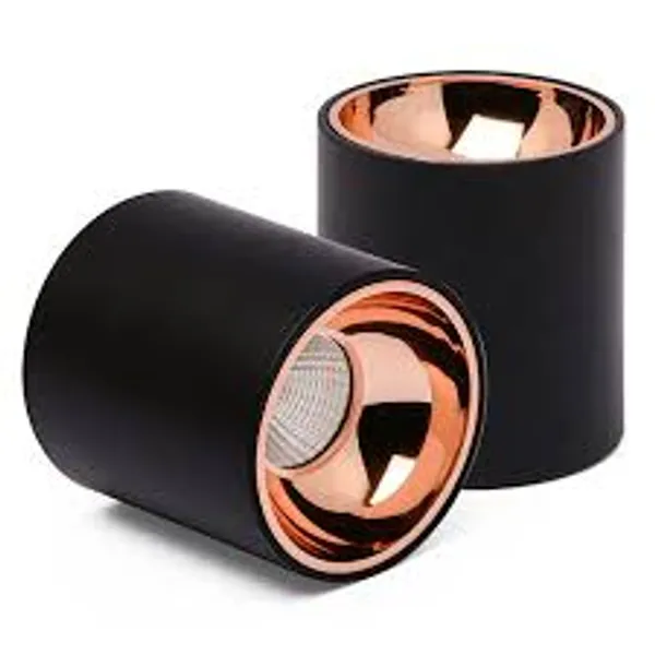 Matte_Black_&_Rose_Gold_Cylindrical_Downlight