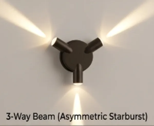3_Way_Asymmetric_Starburst_Wall_Light_Modern_Led_Fixture_In_Black