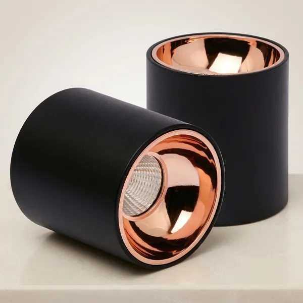 Matte_Black_&_Rose_Gold_Cylindrical_Downlight