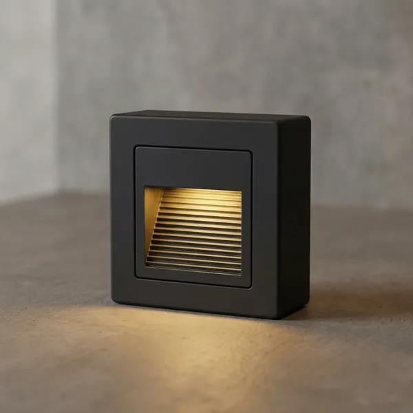 Black_Square_Led_Recessed_Step_Light_With_Horizontal_Louvers