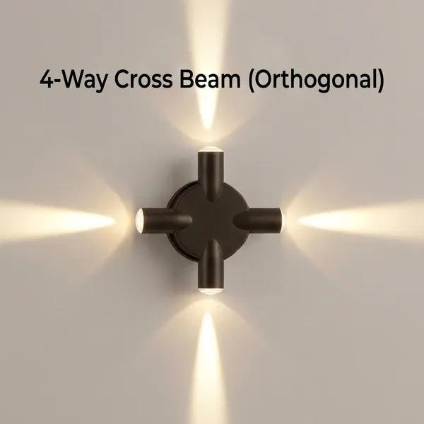 4_Way_Cross_Beam_Orthogonal_Wall_Light_Modern_Decorative_Led_Wall_Sconce