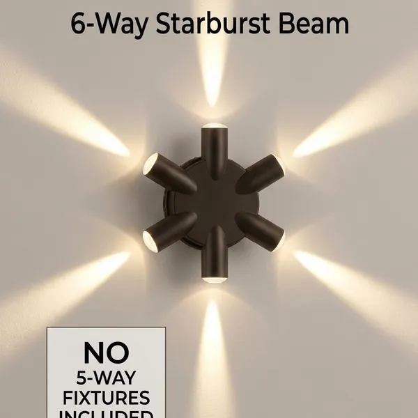 6_Way_Starburst_Beam_Wall_Light_Modern_Decorative_Fixture