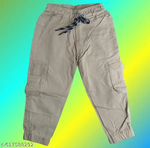 Multicolor_Premium_Solid_Cotton_Blend_Cargo_For_Unisex_Pack_Of_2