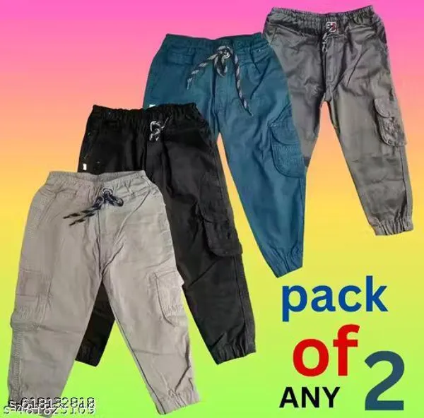 Multicolor_Premium_Solid_Cotton_Cargo_6_Pocket_For_Men_Pack_Of_2
