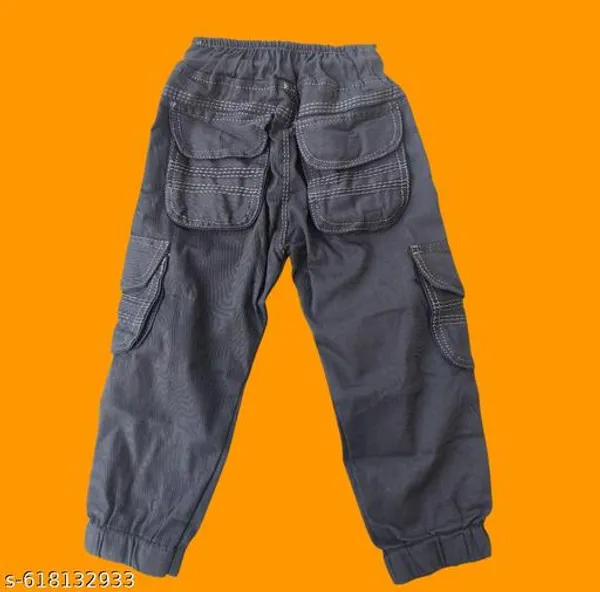 Multicolor_Premium_Solid_Cotton_Cargo_6_Pocket_For_Kids_Pack_Of_5