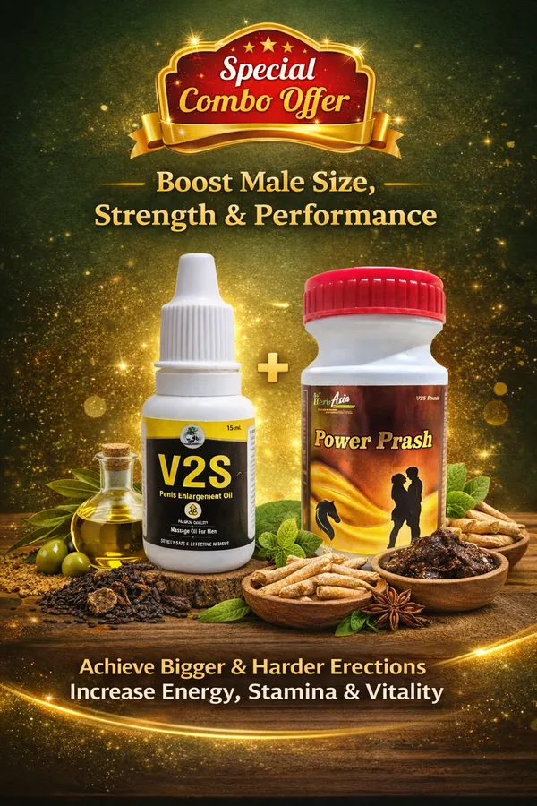 Premium_V2S_Penis_Enlargement_Oil_Natural_Ayurvedic_Massage_Oil_For_Men_15Ml_And_Power_Prash_Ayurvedic_Vitality_&_Strength_Supplement_200G