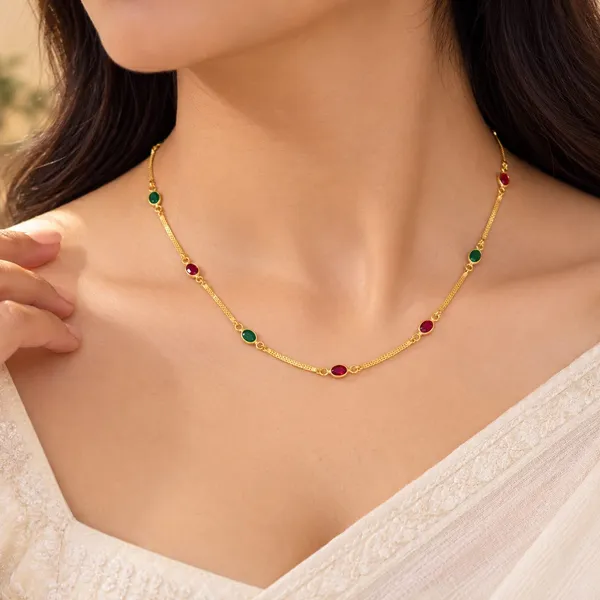 kalyanam_Jewels_–_Classic_Ruby_&_Emerald_Oval_Beaded_Long_Necklace