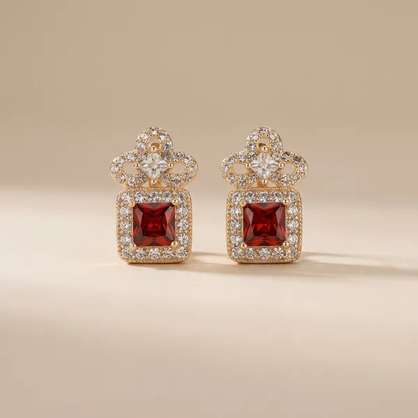 The_Royal_Crimson_Crown_Studs