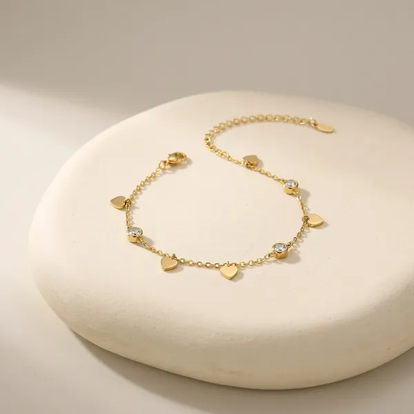 Stainless_Steel_Delicate_Chain_Bracelet_With_Heart_Charms_And_Crystal_Accents_For_Women