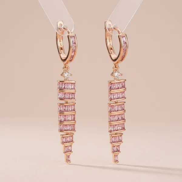 Gold_Tone_Spiral_Crystal_Drop_Earrings_For_Women