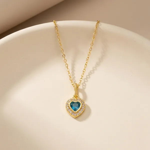 Heart-Shaped_Pendant_Necklace_With_Gold-Tone_Chain_For_Women