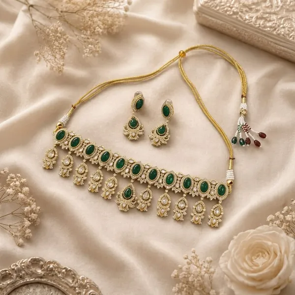 Aeternal_Verdure:_Emerald_Hues_and_Pearl_Essence_Collection