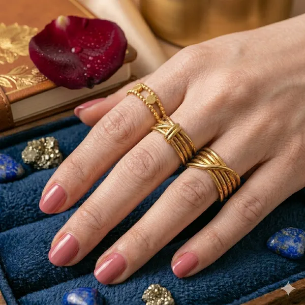 Aura_Essentials:_Minimalist_Gold-Finished_Ring_Collection_(pack_of_3)