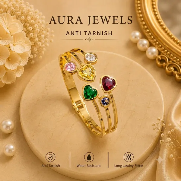 Aura_Heart-Stone_Statement_Cuff