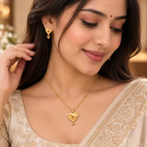 Aura_Jewels_Elegance_Heart_Gold-Plated_Pendant_Necklace_with_Matching_Earrings_Set