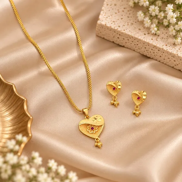 Aura_Jewels_Elegance_Heart_Gold-Plated_Pendant_Necklace_with_Matching_Earrings_Set