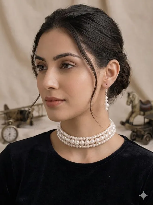Aura_Jewels_Elegant_Layered_Pearl_Choker_Necklace_Set