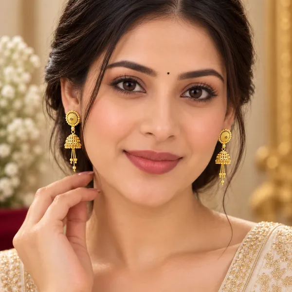 Aura_Jewels_Traditional_Gold-Plated_Jhumka_Earrings_with_Hanging_Beads