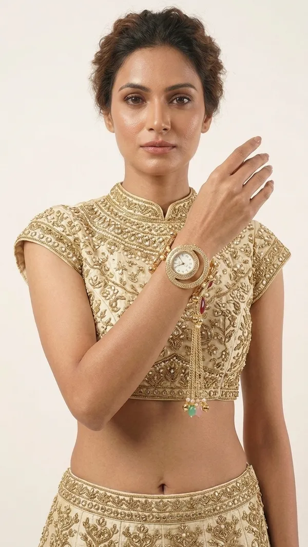 Deep_maroon_teardrop_resin/glass_stones,_accented_with_white_Kundan-style_polki_work_and_delicate_faux_pearls.