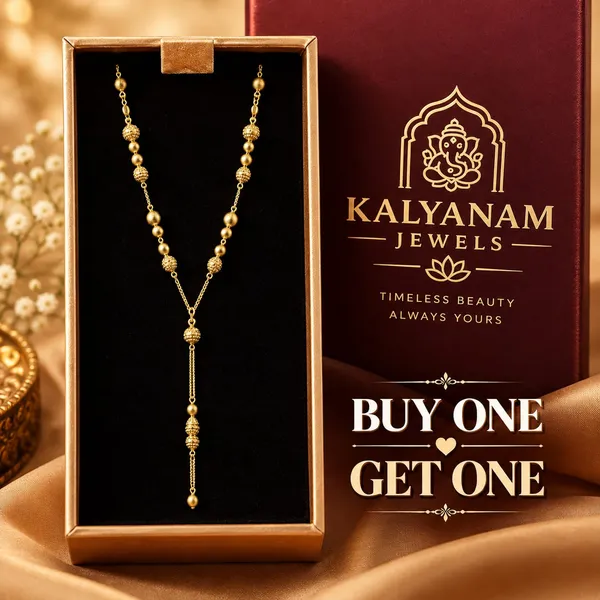 Elegant_Golden_Beaded_Y-Shape_Necklace