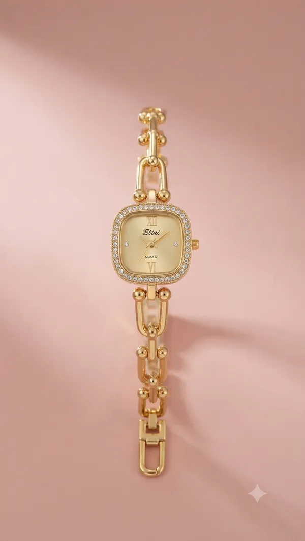Ellai_Signature_Link-Chain_Quartz_Watch