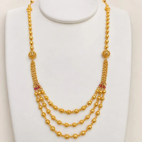 High_Gold_Plated_Daily_Wear_Fancy_Long_Ball_Mala