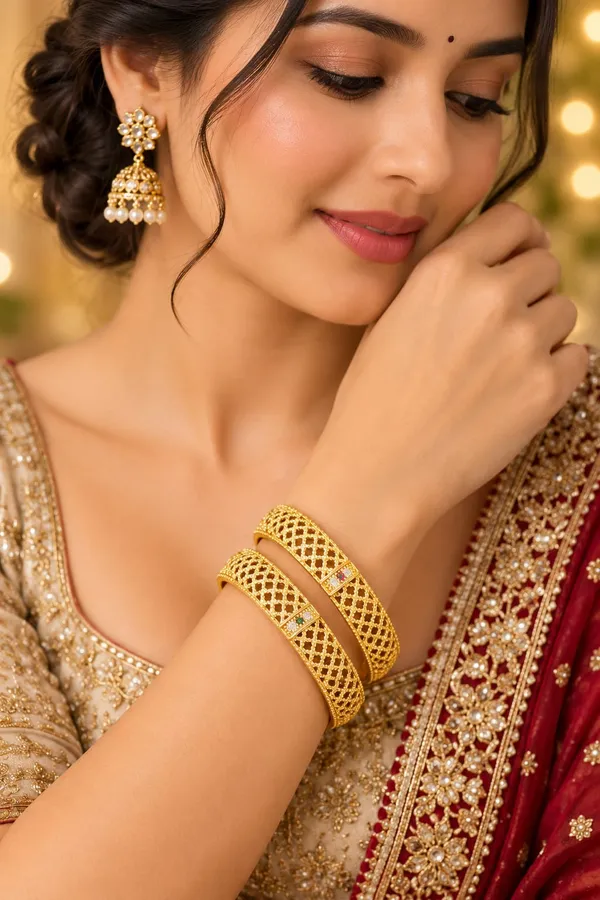 Kalyanam_Jewels_Premium_Gold-Plated_Designer_Bangle_Set_with_Sparkling_Zircon_Stones_&_Intricate_Lattice_Pattern_|_Traditional_&_Festive_Wear