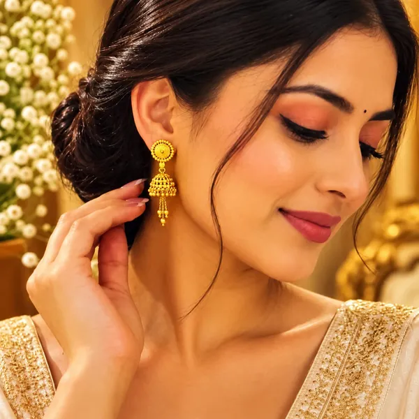 Kalyanam_Jewels_Traditional_Double-Strand_Black_Bead_Mangalsutra_with_Gold_Sphere_Pendant_|_Karwa_Chauth_Special