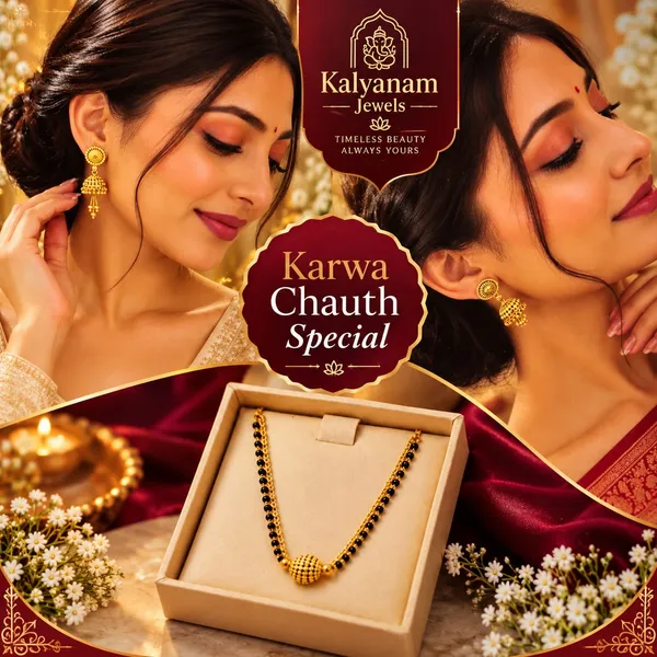 Kalyanam_Jewels_Traditional_Double-Strand_Black_Bead_Mangalsutra_with_Gold_Sphere_Pendant_|_Karwa_Chauth_Special