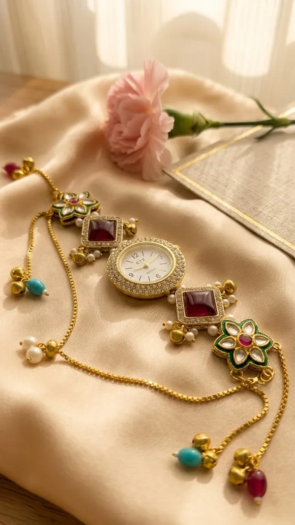 Round_Studded_Ethnic_Wrist_watch