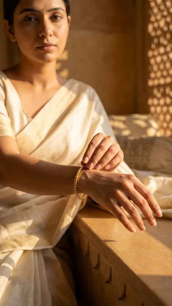 Royal_twist_gold_cuff_bracelet