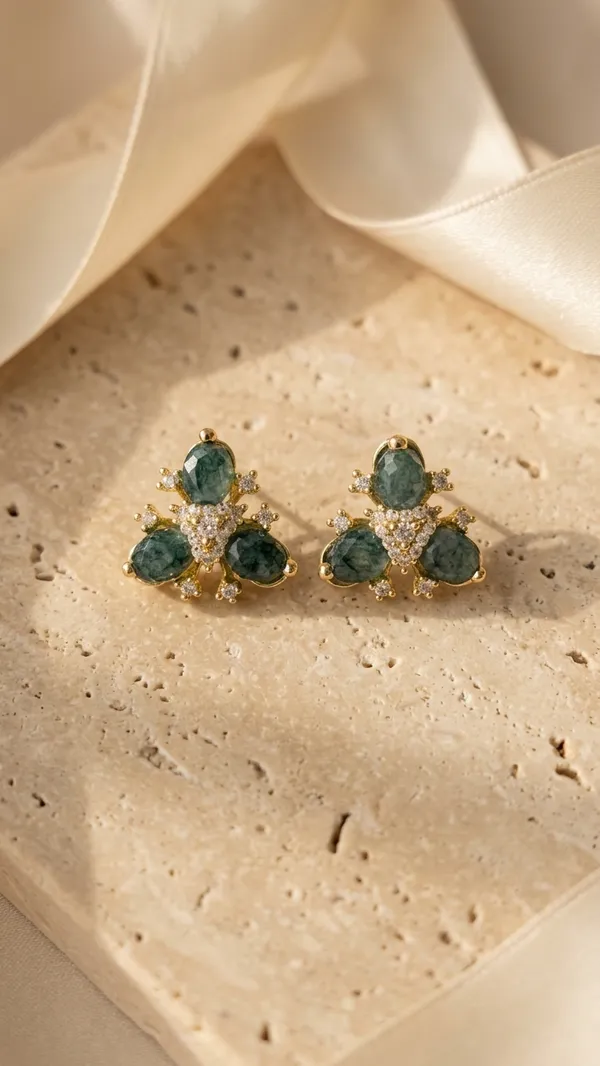 The_Verdant_Blossom_Studs
