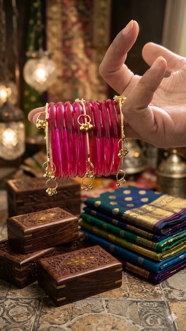 Viral_Trending_Jelly_Bangle_(pack_of__16_jelly_pink&_green_+_8_golden)