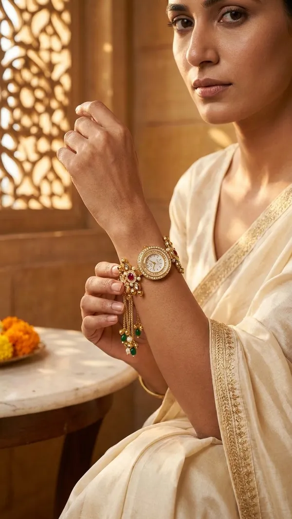 Noor-e-Kundan_kashmiri_Bracelet_Watch