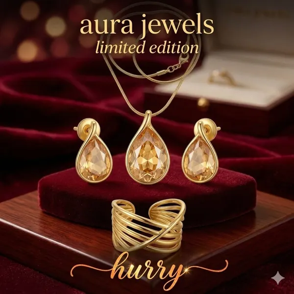 Aura_Jewels_Limited_Edition_Luxury_Teardrop_Combo_Set