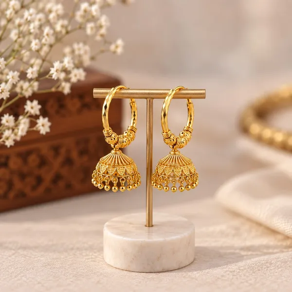Kalyanam_Jewels_Anti-Tarnish_Gold-Plated_Jhumka_Hoop_Earrings