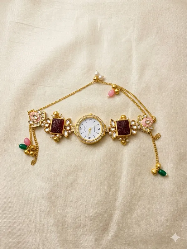 kashmiri_Kundan_Heritage_Bracelet-Watch