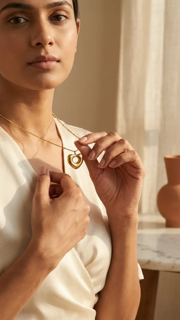 Golden_Love_Drop_Heart_Necklace