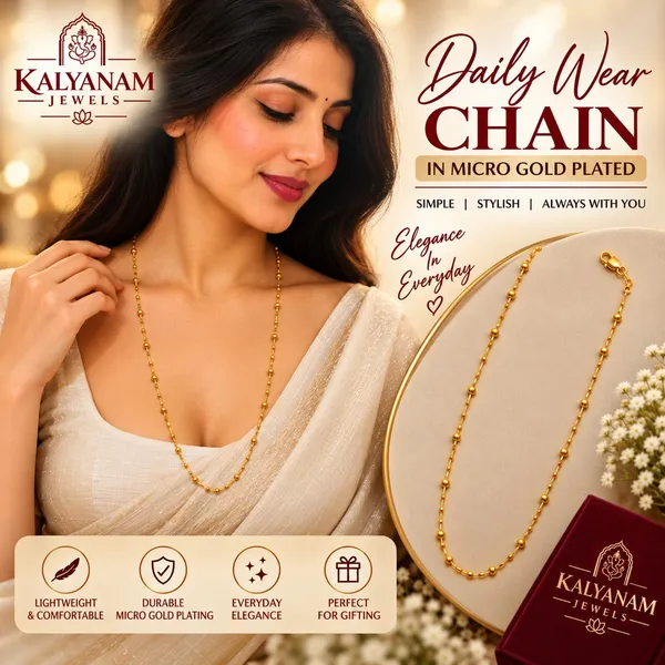 Kalyanam_Jewels_Delicate_Gold-Plated_Bead_Station_Chain