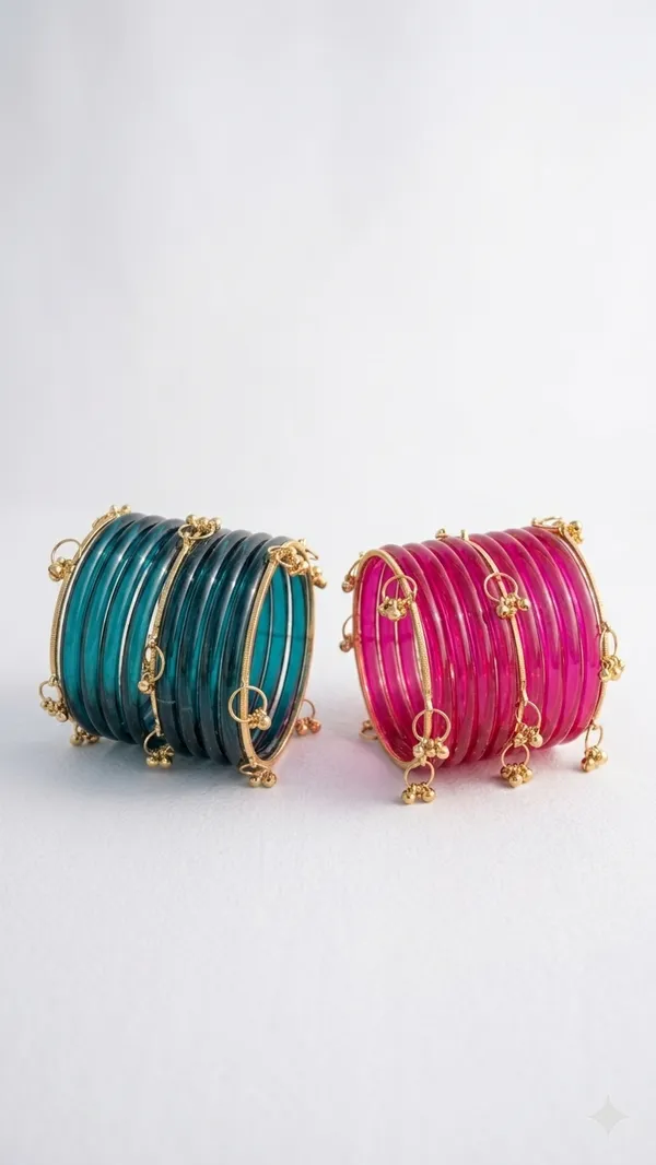 Viral_Trending_Jelly_Bangle_(pack_of__16_jelly_pink&_green_+_8_golden)