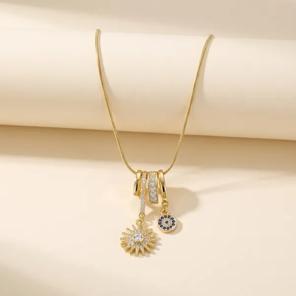 Gold-Toned_Charm_Pendant_Necklace_With_Crystal_Accents_And_Evil_Eye_Protection_For_Women