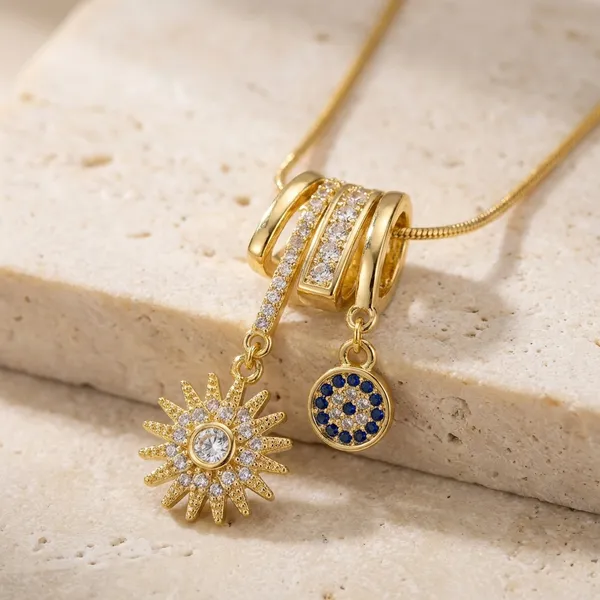 Gold-Toned_Charm_Pendant_Necklace_With_Crystal_Accents_And_Evil_Eye_Protection_For_Women