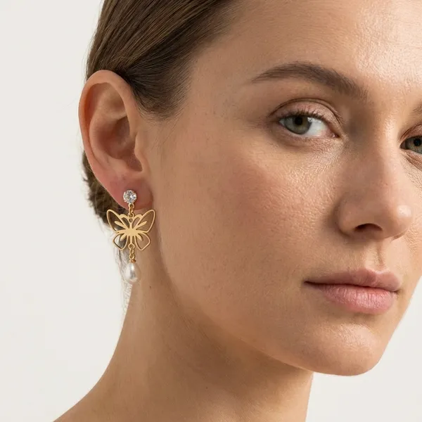 Golden_Butterfly_Pearl_Drop_Earrings_With_Crystal_Studs_For_Women
