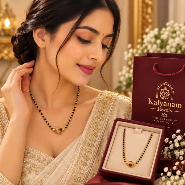 Kalyanam_Jewels_Traditional_Black_Bead_Double-Strand_Mangalsutra